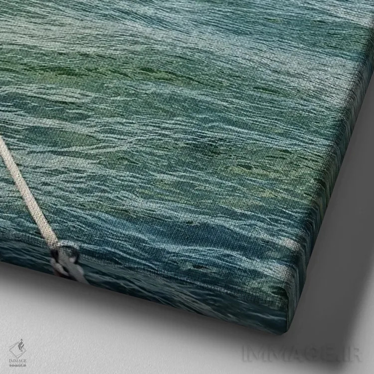 تابلو خلیج نیویورک اثر مانجیک پیکچرز (استودیو عکاسی یا فیلمسازی) - نمای نزدیک بافت بوم