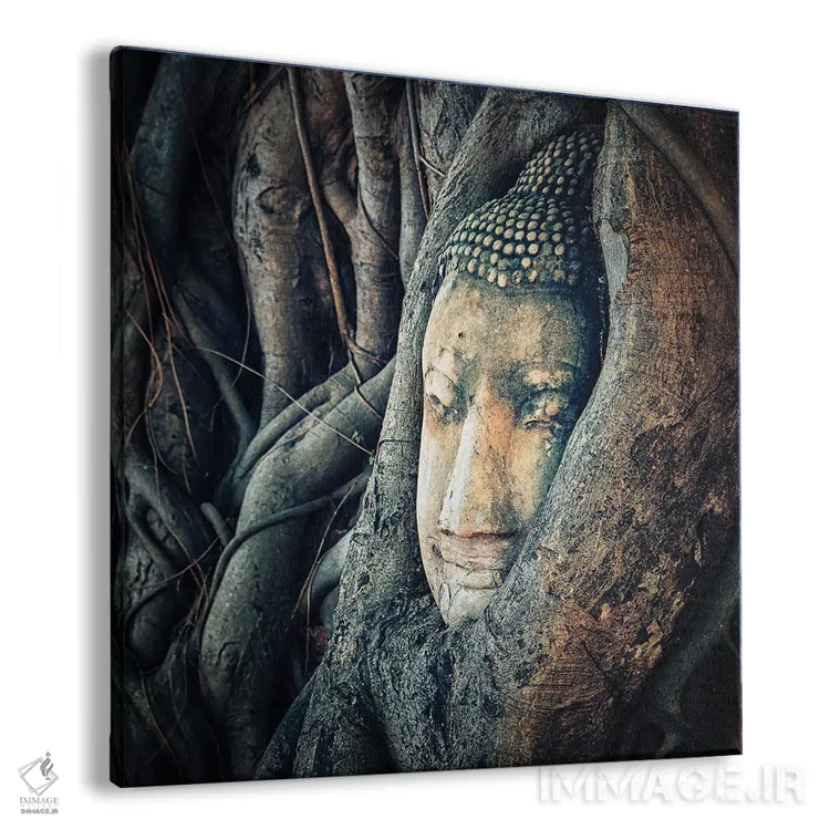 تابلو چهرهٔ بودا اثر مانجیک پیکچرز (استودیو عکاسی یا فیلمسازی) - نمای پرسپکتیو محصول