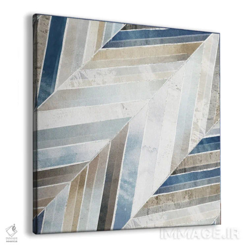 تابلو نقش شاهماهی اریب اثر اما پیل - نمای پرسپکتیو محصول