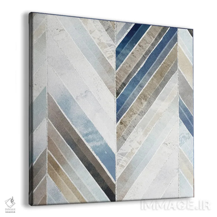 تابلو نقش شاهماهی مستقیم اثر اما پیل - نمای پرسپکتیو محصول