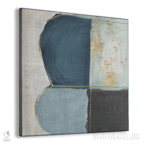 تابلو فرم انتزاعی اثر اما پیل - نمای پرسپکتیو محصول