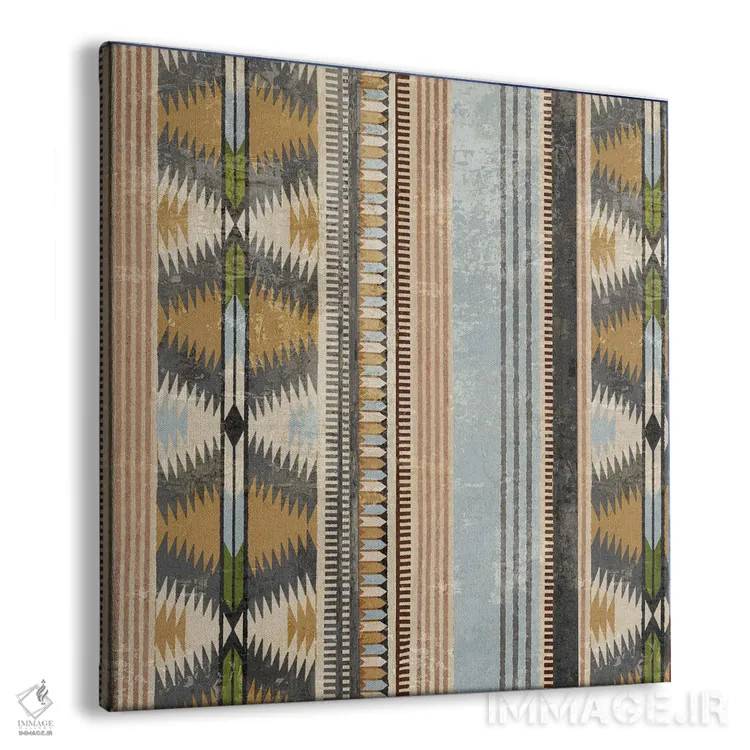 تابلو نواهو ۲ (الهام گرفته از قبایل سرخپوست) اثر اما پیل - نمای پرسپکتیو محصول