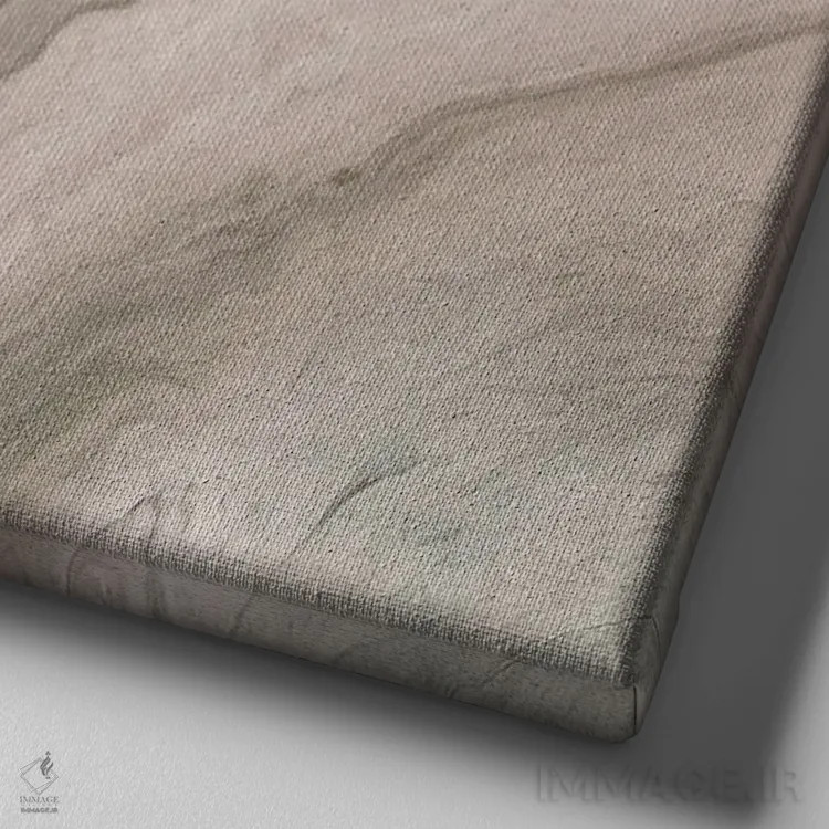 تابلو مرمر زمینشناسی ۱ اثر اما پیل - نمای نزدیک بافت بوم