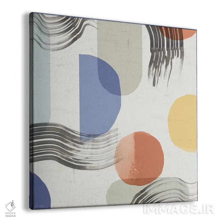 تابلو هندسههای چندمنظوره ۱ اثر اما پیل - نمای پرسپکتیو محصول