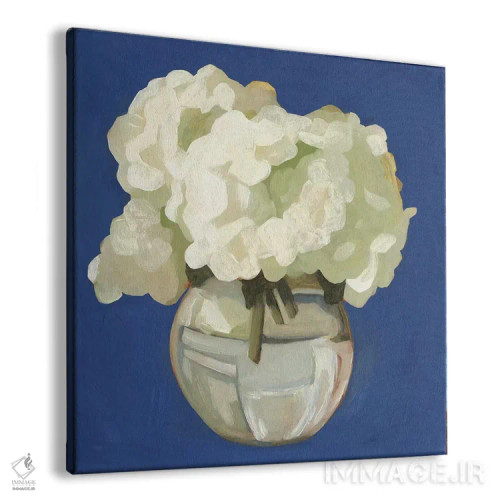 تابلو ادریسیهای سفید ۱ (نوعی گل) اثر اما اسکاروی - نمای پرسپکتیو محصول