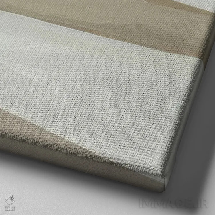 تابلو خطوط ساحلی ۲ اثر اما اسکاروی - نمای نزدیک بافت بوم