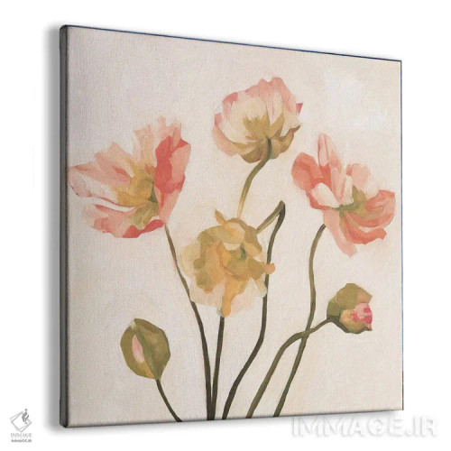 تابلو شقایقهای تابستانی ۲ اثر اما اسکاروی - نمای پرسپکتیو محصول