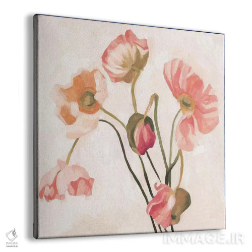 تابلو شقایقهای تابستانی ۳ اثر اما اسکاروی - نمای پرسپکتیو محصول