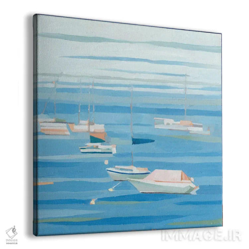 تابلو مسابقه قایقرانی تابستانی ۱ اثر اما اسکاروی - نمای پرسپکتیو محصول