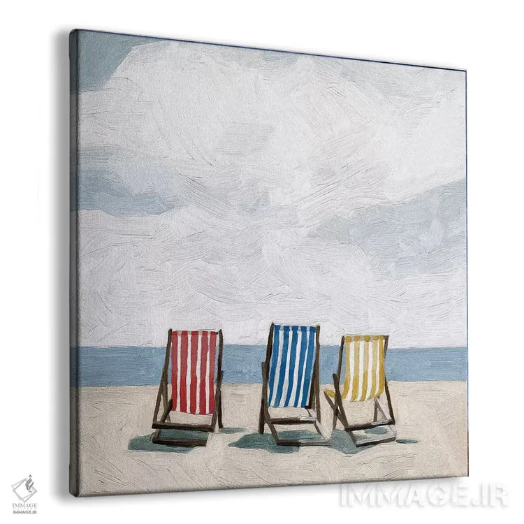 تابلو سفر به ساحل ۲ اثر اما اسکاروی - نمای پرسپکتیو محصول