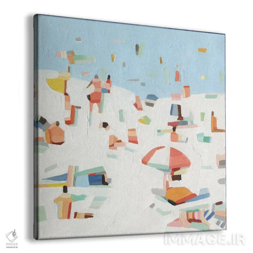 تابلو کاغذ رنگی تابستانی ۳ اثر اما اسکاروی - نمای پرسپکتیو محصول