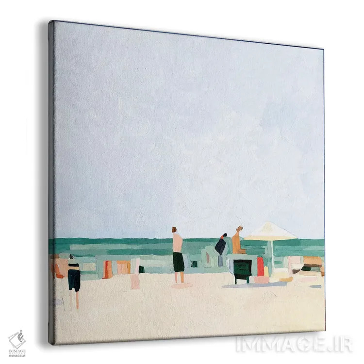 تابلو تعطیلات خانوادگی ۱ اثر اما اسکاروی - نمای پرسپکتیو محصول