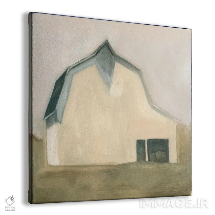 تابلو انبار آرام ۴ اثر اما اسکاروی - نمای پرسپکتیو محصول