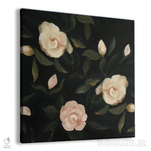 تابلو گاردنیای شبانه ۱ (نوعی گل) اثر اما اسکاروی - نمای پرسپکتیو محصول