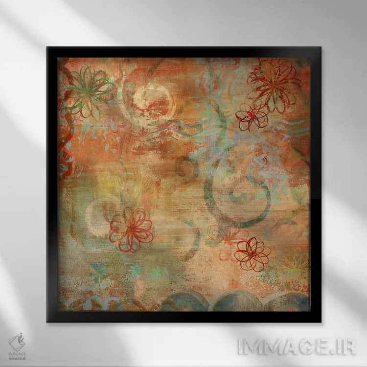 تابلو روزهای شاد ۲ اثر امیلی دان - نمای قابدار مشکی