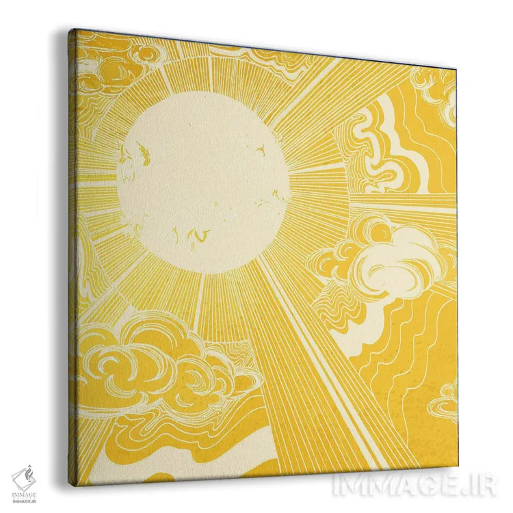 تابلو شراره خورشیدی اثر الا مازور - نمای پرسپکتیو محصول