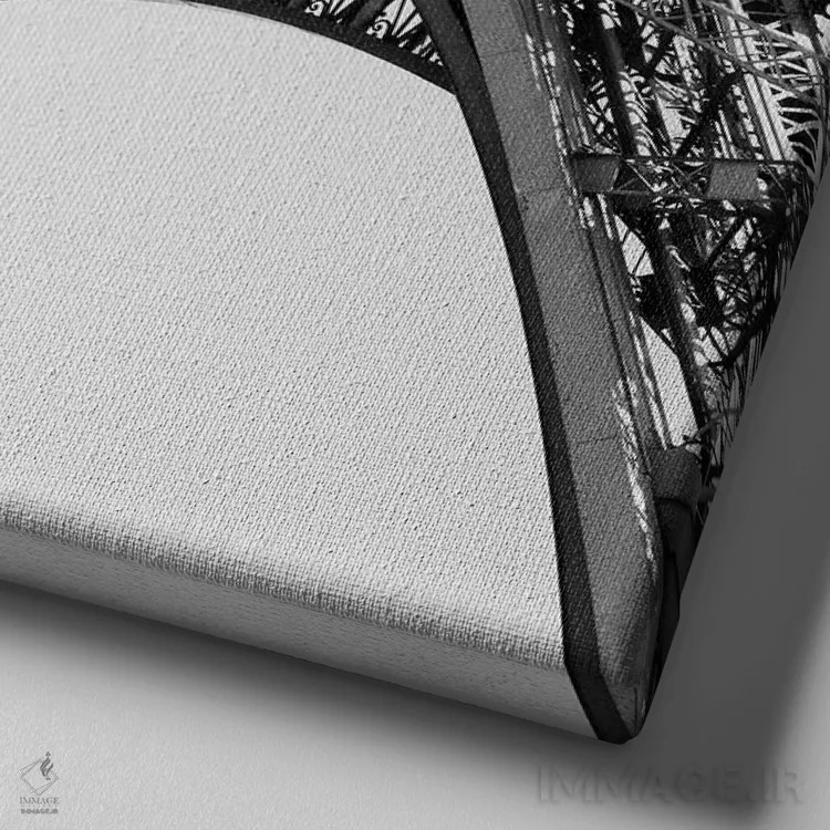 تابلو میدان منظرههای ایفل ۲ اثر امیلی ناواس - نمای نزدیک بافت بوم