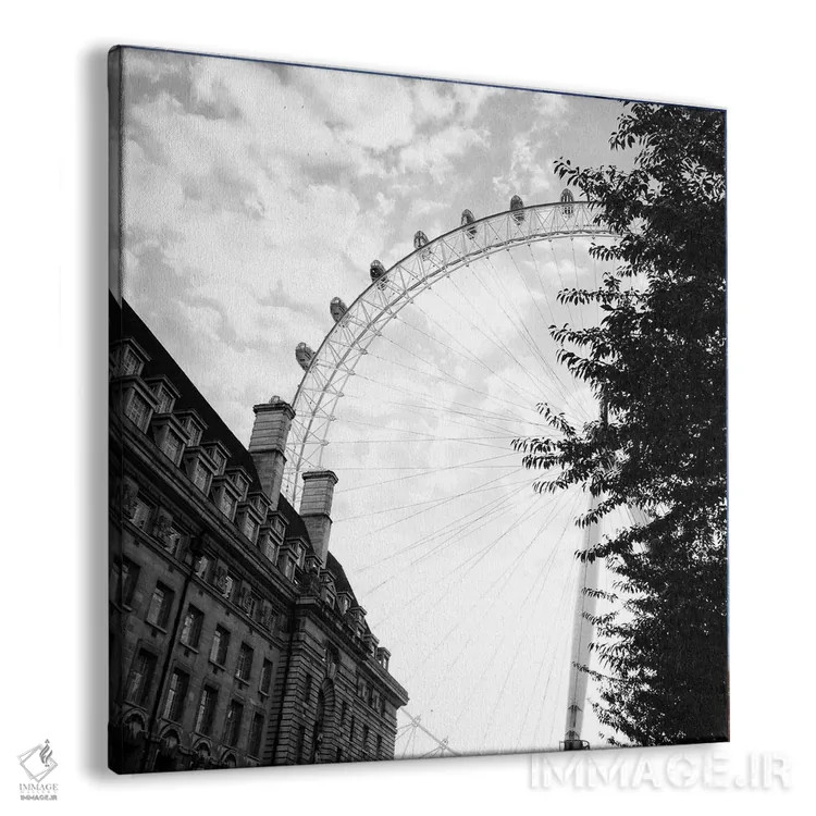 تابلو منظره لندن ۳ اثر امیلی ناواس - نمای پرسپکتیو محصول