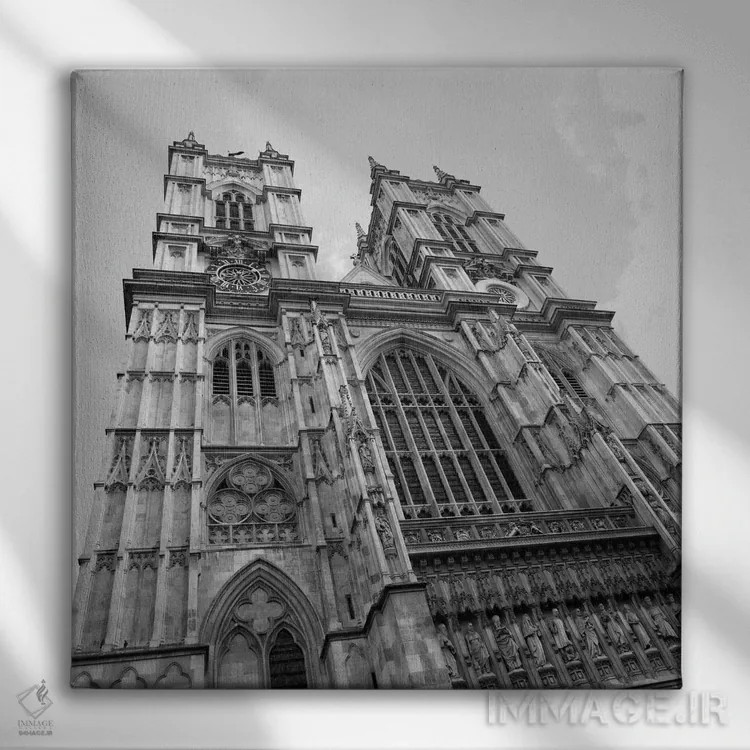 تابلو منظره لندن ۴ اثر امیلی ناواس - نمای روبهرو روی دیوار