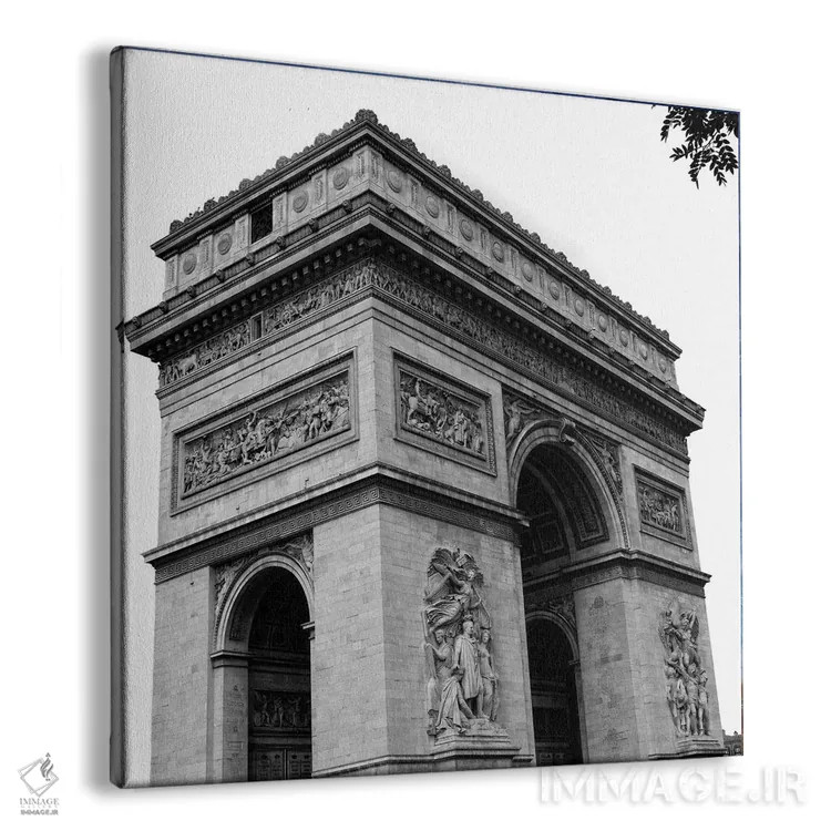 تابلو مناظر پاریس ۱ اثر امیلی ناواس - نمای پرسپکتیو محصول