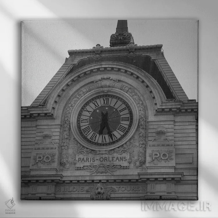 تابلو منظره پاریس ۴ اثر امیلی ناواس - نمای روبهرو روی دیوار