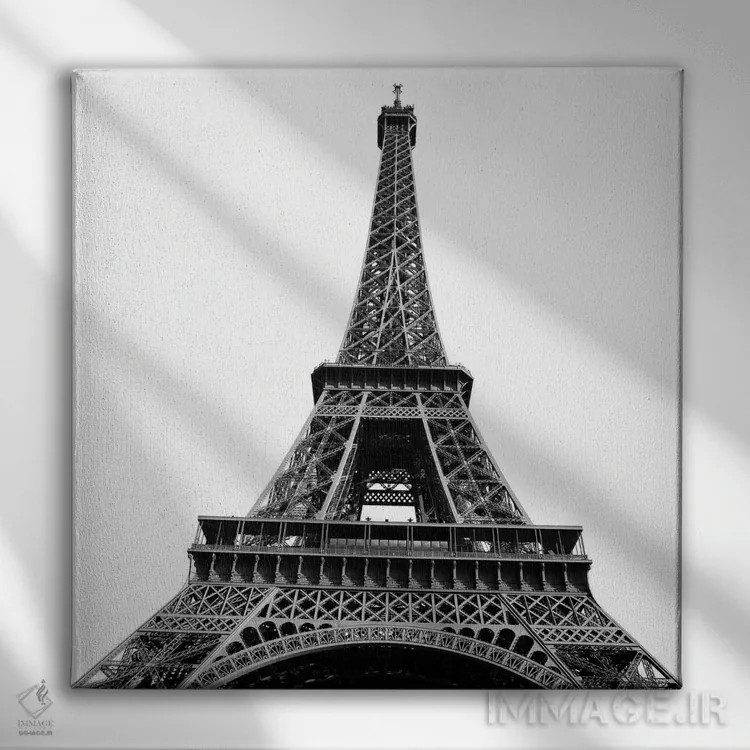تابلو مناظر پاریس ۲ اثر امیلی ناواس - نمای روبهرو روی دیوار