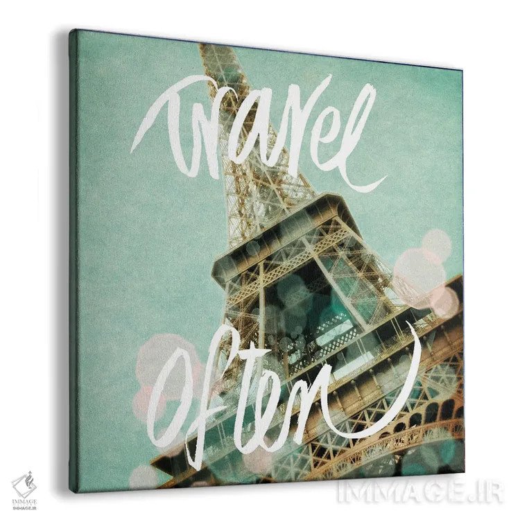 تابلو ماجراجویی در اروپا I اثر امیلی ناواس - نمای پرسپکتیو محصول