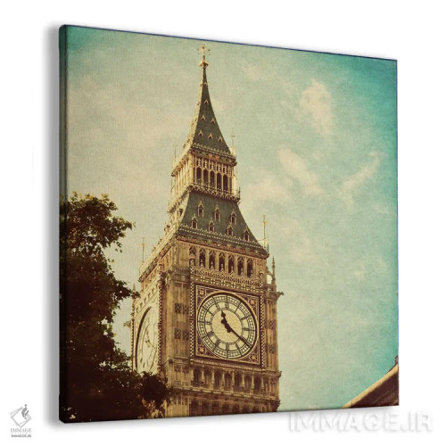 تابلو جاذبههای لندن I (انگلستان) اثر امیلی ناواس - نمای پرسپکتیو محصول
