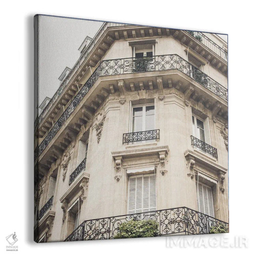 تابلو بالکن فرانسوی I اثر امیلی ناواس - نمای پرسپکتیو محصول