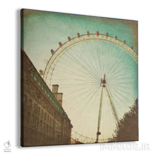 تابلو جاذبههای لندن II (انگلستان) اثر امیلی ناواس - نمای پرسپکتیو محصول