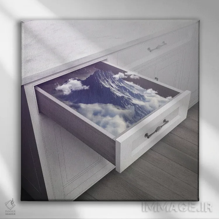 تابلو در دسترس اثر ایان.پیاس (استودیو یا امضای هنری) - نمای روبهرو روی دیوار