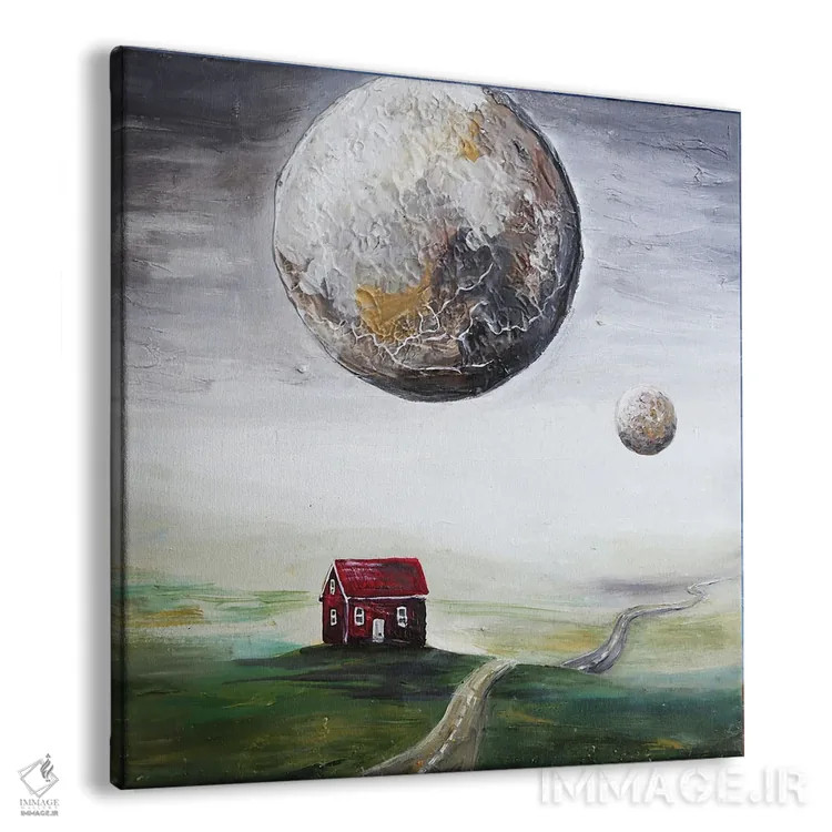 تابلو جهانهای دیگر اثر اوگنیا اسمیرنوا - نمای پرسپکتیو محصول