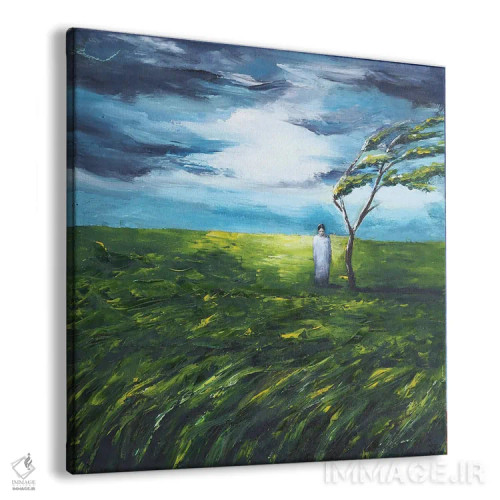 تابلو تنهایی اثر اوگنیا اسمیرنوا - نمای پرسپکتیو محصول