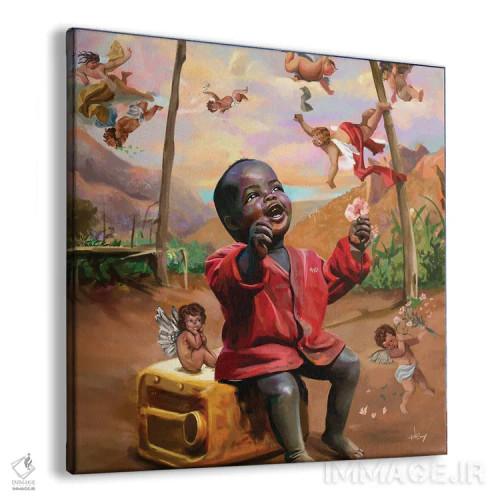 تابلو تصور کن اثر ابن نواکپانی - نمای پرسپکتیو محصول