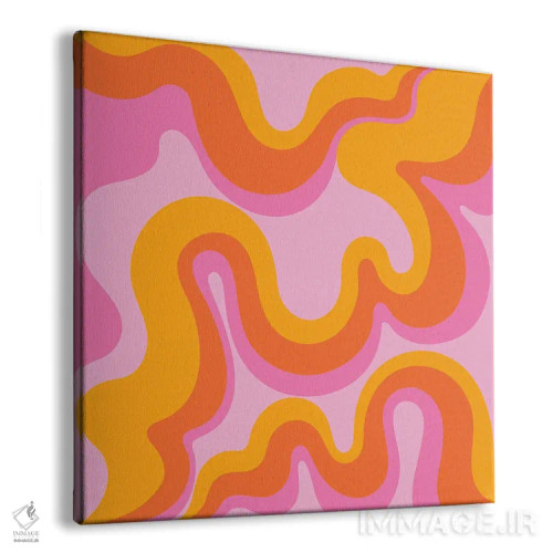 تابلو مارپیچ شاداب اثر پاردوکس بینظیر (نام هنری یا استودیوی خلاقانه) - نمای پرسپکتیو محصول
