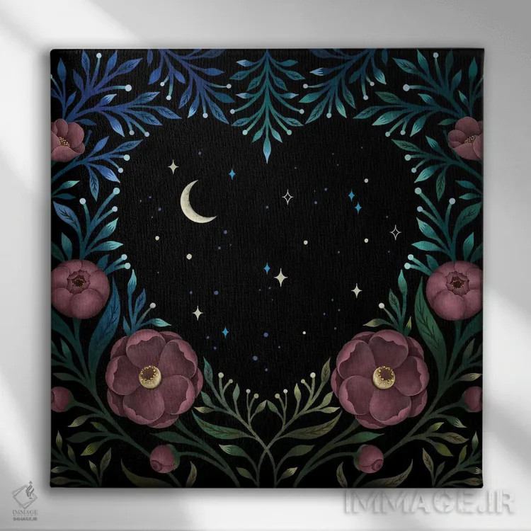 تابلو تشکر اثر اپیزودیک دراوینگ (برند هنری) - نمای روبهرو روی دیوار