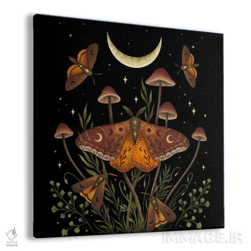 تابلو نور پاییز بر بالهای زیرین اثر اپیزودیک دراوینگ (برند هنری) - نمای پرسپکتیو محصول