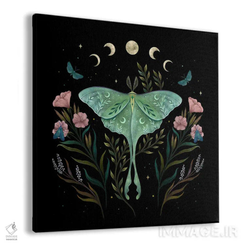 تابلو لونا و جنگلبان اثر اپیزودیک دراوینگ (برند هنری) - نمای پرسپکتیو محصول