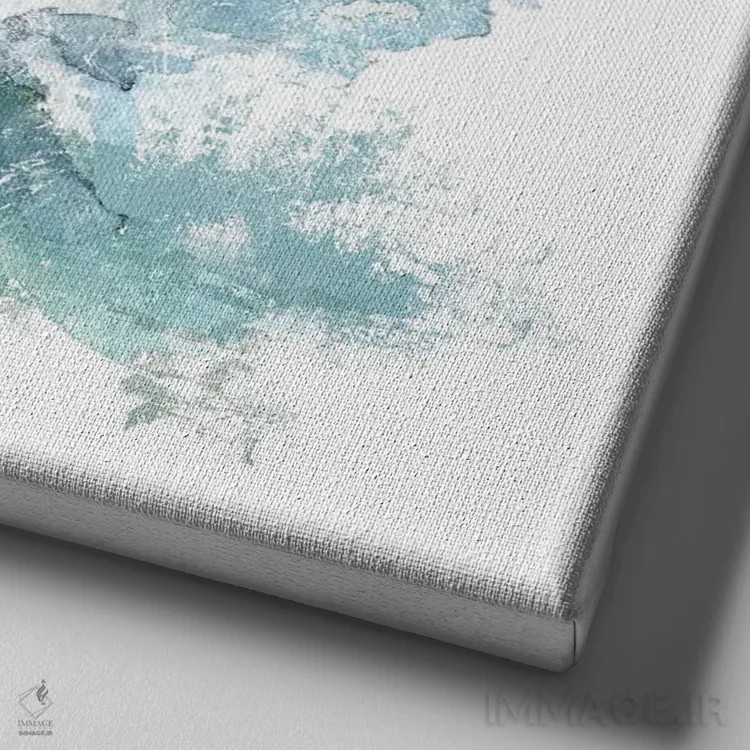 تابلو ماهیگیری باس (نوعی ماهی) اثر افرازی گرافیکز (استودیو طراحی) - نمای نزدیک بافت بوم