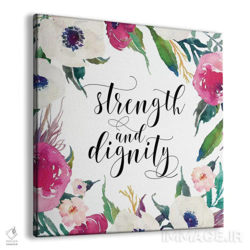 تابلو قدرت و وقار، امثال ۳۱:۲۵ اثر ادن پرینتیبلز (استودیو/برند طراحی) - نمای پرسپکتیو محصول