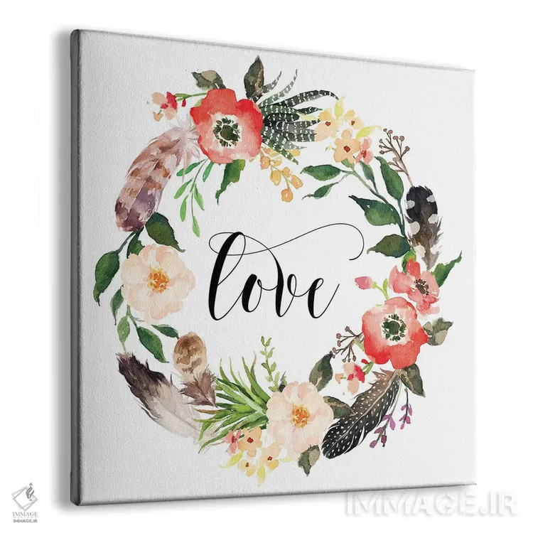 تابلو عشق II اثر ادن پرینتیبلز (استودیو/برند طراحی) - نمای پرسپکتیو محصول