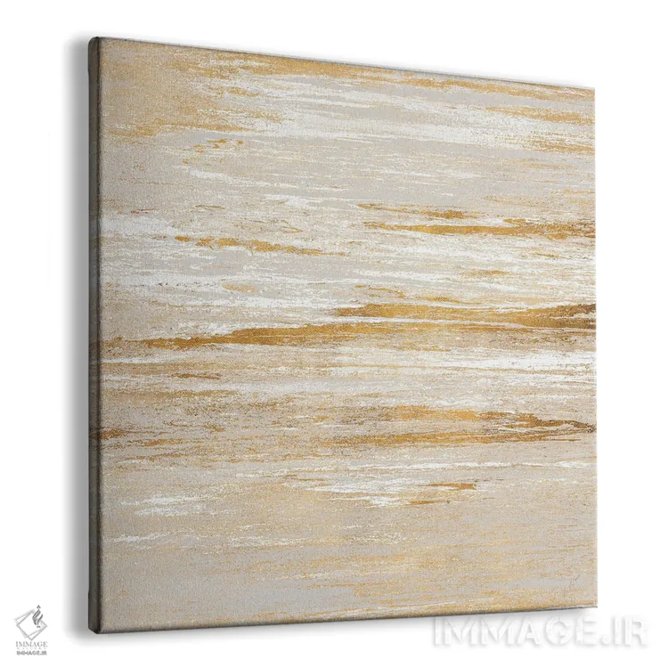 تابلو غروب طلایی اثر ام. مرکادو - نمای پرسپکتیو محصول