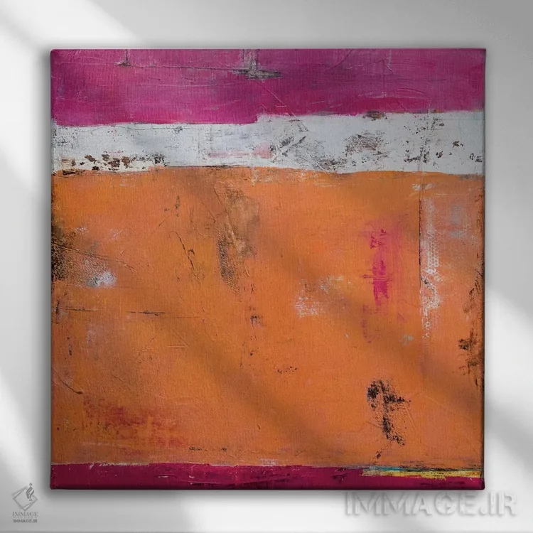 تابلو شیدایی شیرین اثر ارین اشلی - نمای روبهرو روی دیوار