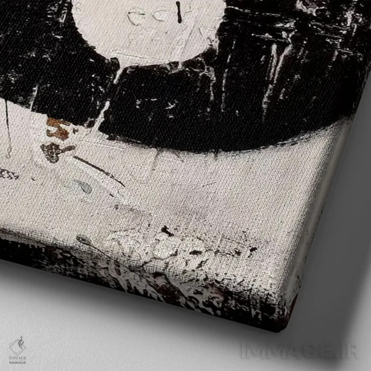 تابلو هفتاد و هشت اثر ارین اشلی - نمای نزدیک بافت بوم