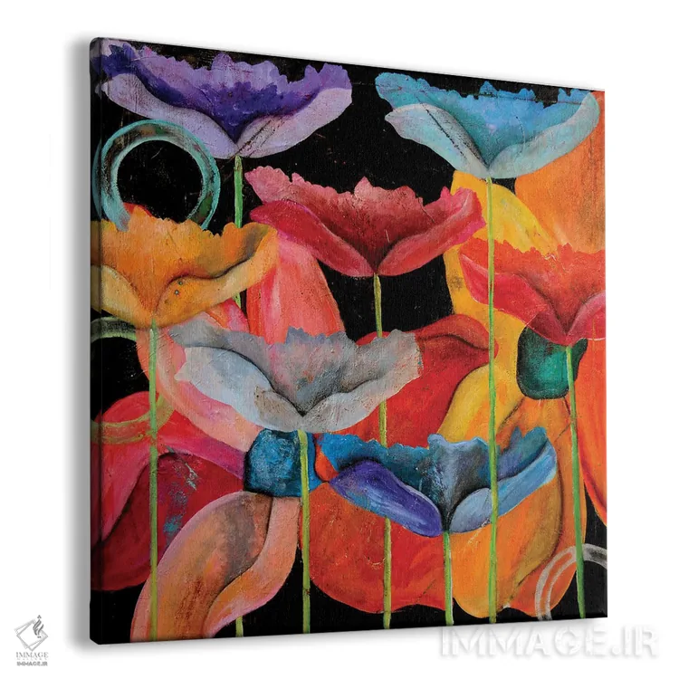 تابلو زیباییهای گلها اثر ارین اشلی - نمای پرسپکتیو محصول