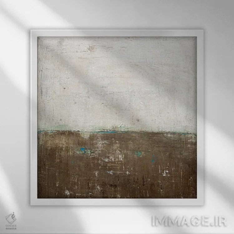تابلو مسیر کوپر اثر ارین اشلی - نمای قابدار سفید