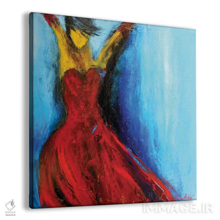 تابلو تانگو داغ اثر ارین اشلی - نمای پرسپکتیو محصول