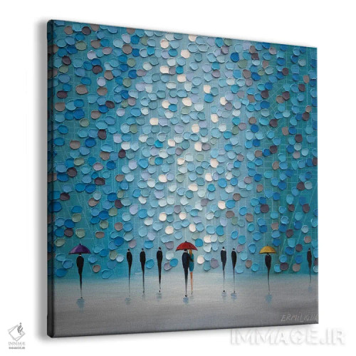 تابلو ۳ چتر کوچک اثر اکاترینا ارمیلکینا - نمای پرسپکتیو محصول