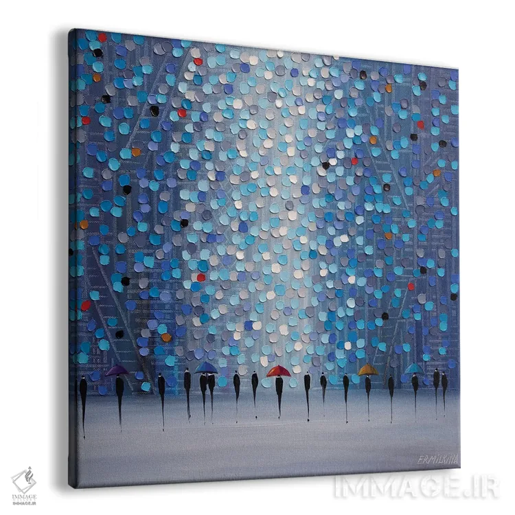 تابلو ۵ چتر اثر اکاترینا ارمیلکینا - نمای پرسپکتیو محصول