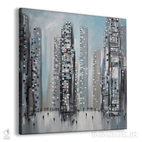 تابلو یک روز در شهر اثر اکاترینا ارمیلکینا - نمای پرسپکتیو محصول